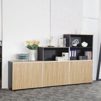 Cheap Wooden Office Furniture File Cabinets Filing Storage with Locker