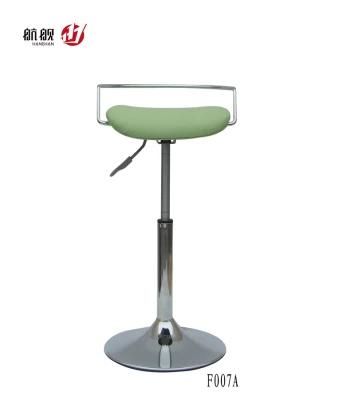 Hot Sale Furniture Swivel Stainless Steel PU Bar Stool with Gas Spring