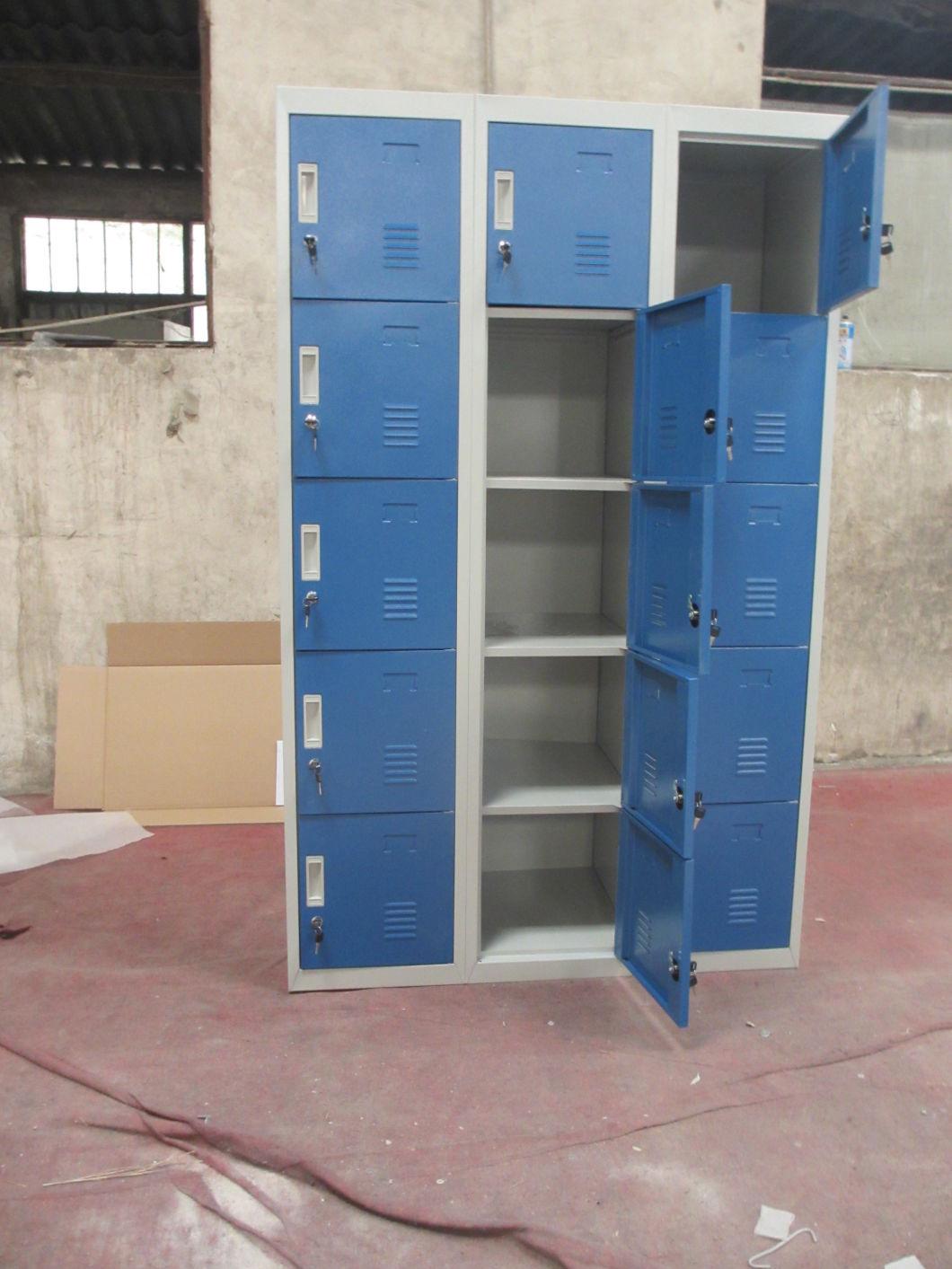 15 Door School Gym Office Metal Locker Cabinet