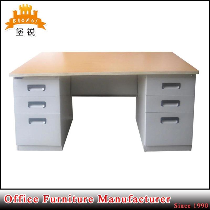 Cheap Price Steel MDF Office Desk Computer Table