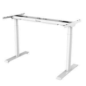 Dual Motor Round Leg Height Adjustable Computer Desk Frame