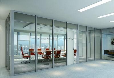 Simply Style Aluminum Framed Office Partion for Meeting Room