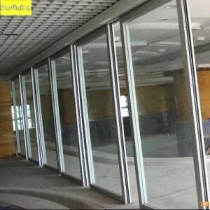 Acoustic Folding Glass Partition Wall for Meeting Room