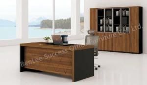 L Shape Modern Simple Office Wood Furniture Excutive Office Desk (BL-GYD2018)
