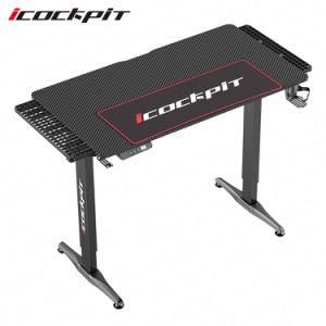 Icockpit New Design Stand up Desk Adjustable Computer Gaming Table Electric Standing Desk