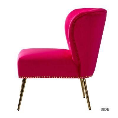 Decoration Ice Cream Single Sofa Arm Fabric Chairs