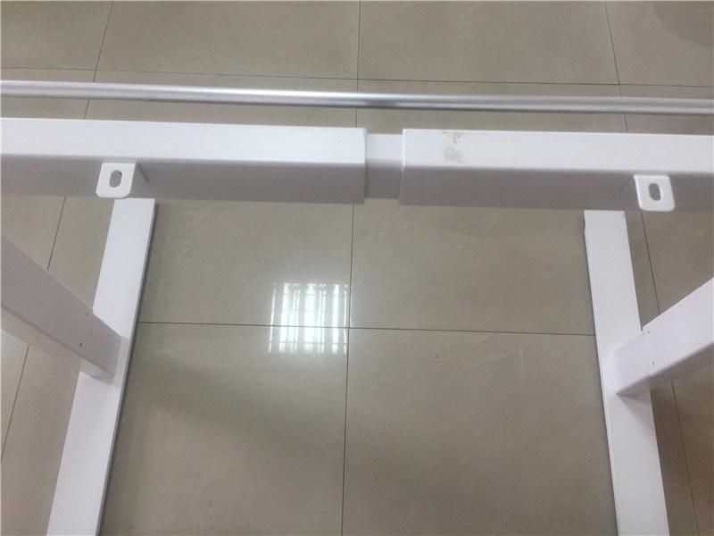 30kg Light Weight Standing Bamboo Desk Frame Hand Crank