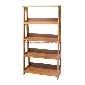 5 Tier Shelf Cherry Solid Wood Melamine Board Home Office Library Furniture Living Room Study Room Bookcase