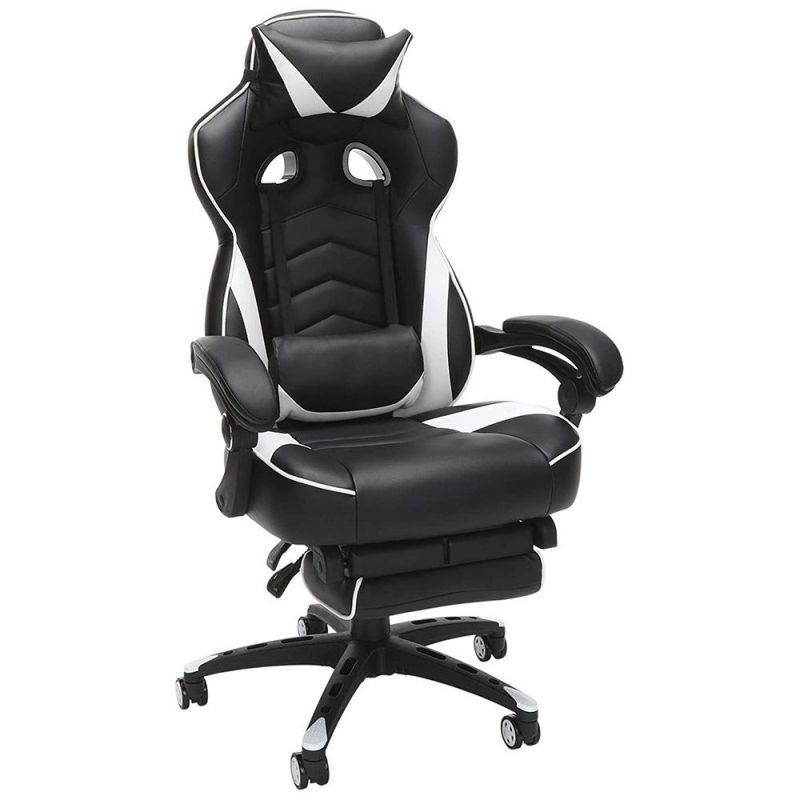 Factory Wholesale Ergonomic Gaming Chair with Footrest