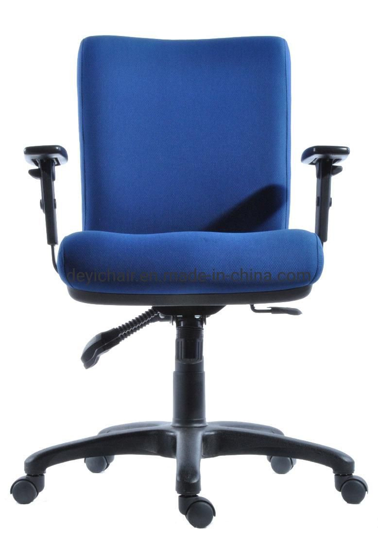 BIFMA Standard Gaslift and Caster Nylon Base Colorful Fabric Back and Seat Plastic Cover Small Back Computer Chair