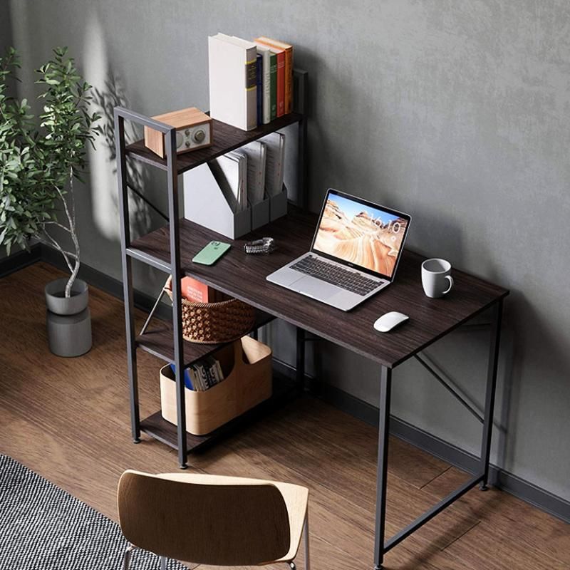 American Simple Household Bookshelf Integrated Study Desk 0336