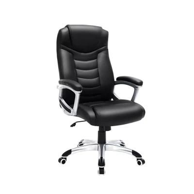 High Quality Luxury Executive Office Chair Modern Ergonomic Black Leather Swivel Office Chairs