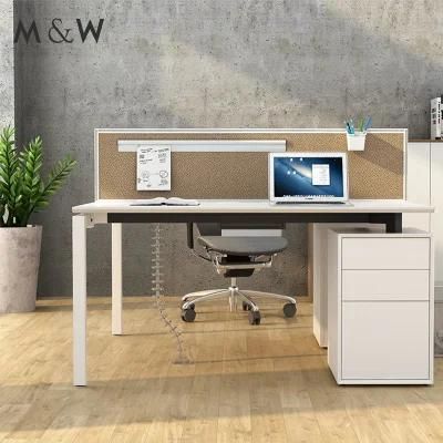High Quality Commercial fashion Design Metal Frame Leg Office Furniture Desk