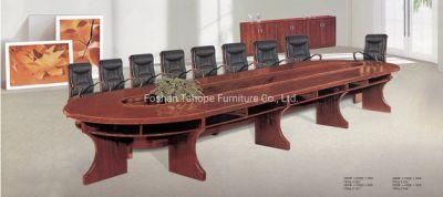 Arc-Shaped Design Meeting Room MDF Conference Table
