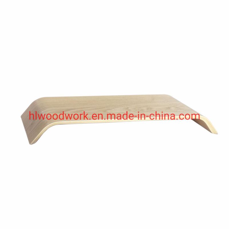 Monitor Stand Desktop Computer Heighen Universal Wooden Stand Dock Holder Display Bracket for iMac PC Notebook Laptop