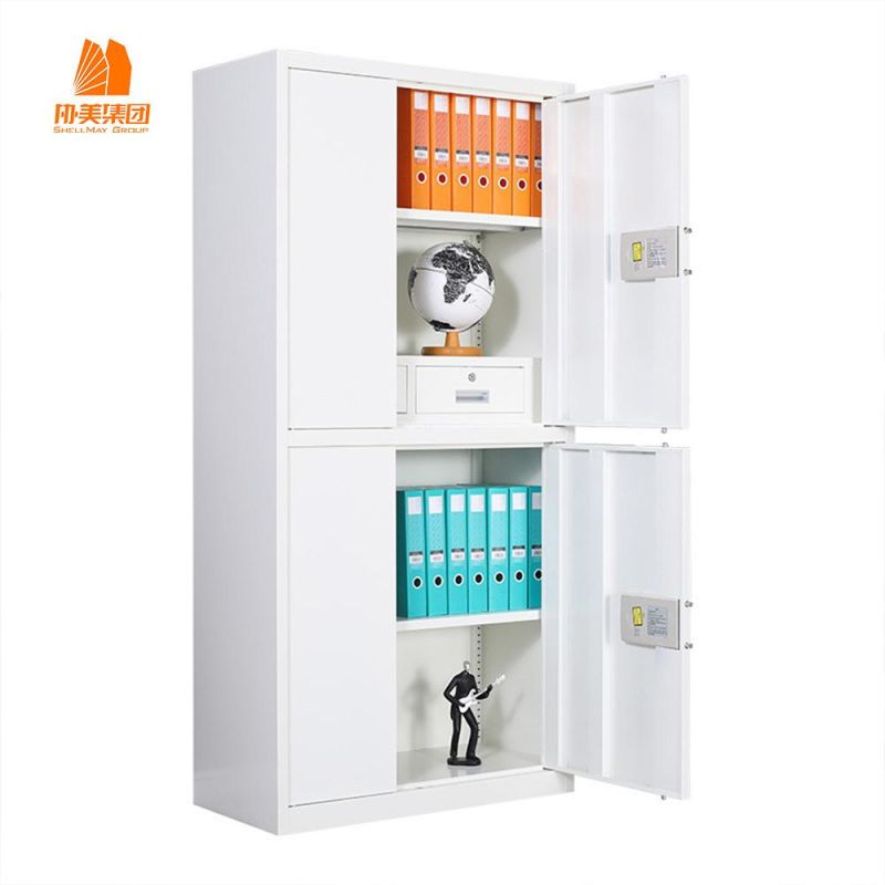 File Cabinet with Double Door Combination Lock with Internal Partition