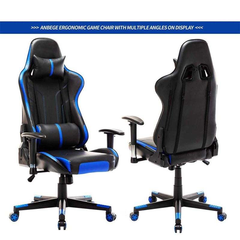 Ergonomic Adjustable Gamer Chair Massage High Back Chair PC Racing Cool Gaming Chair