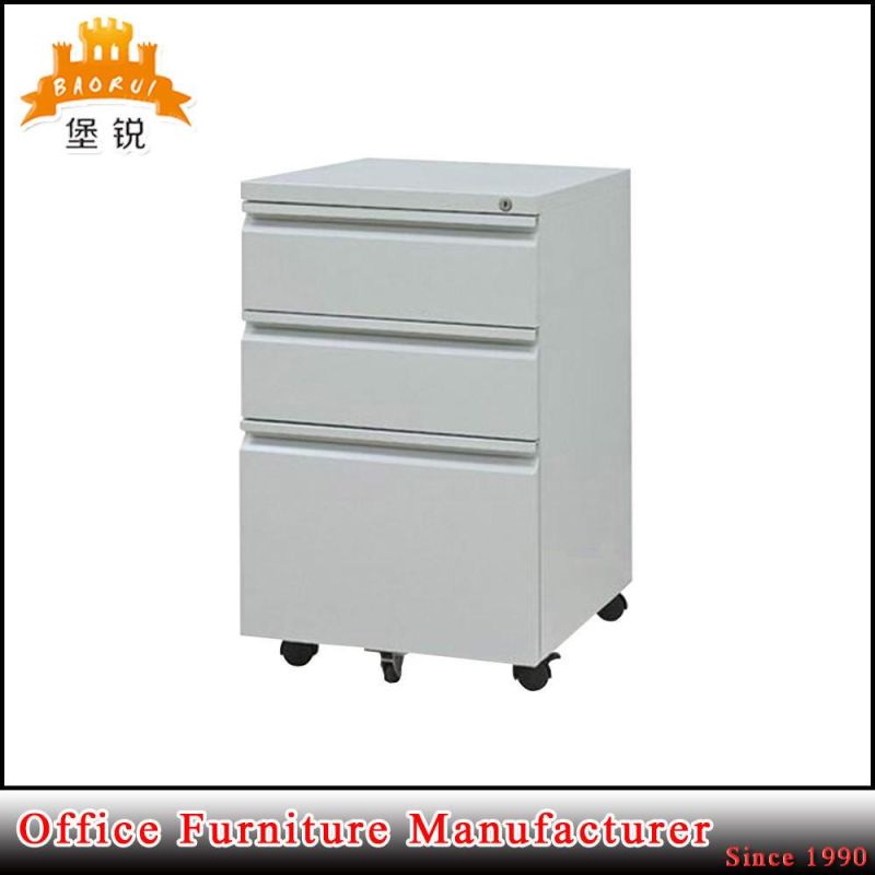 Steel Three Drawer Mobile Pedestal