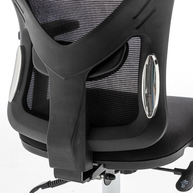 Ergonomic Mesh Office Chair Computer Desk Chair with Lumbar Support and Adjustable Headrest High Back Home Office Chair