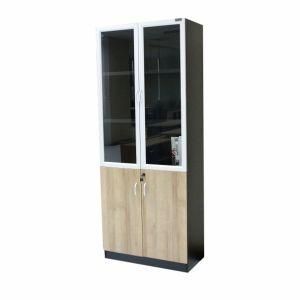 Office Wooden File Cabinet Furniture Best Shelfes Cupboard Designs Bookcase with Glass Doors