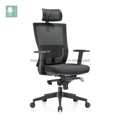 New Ergonomic Design Quality Executive Mesh Office Chair with Headrest