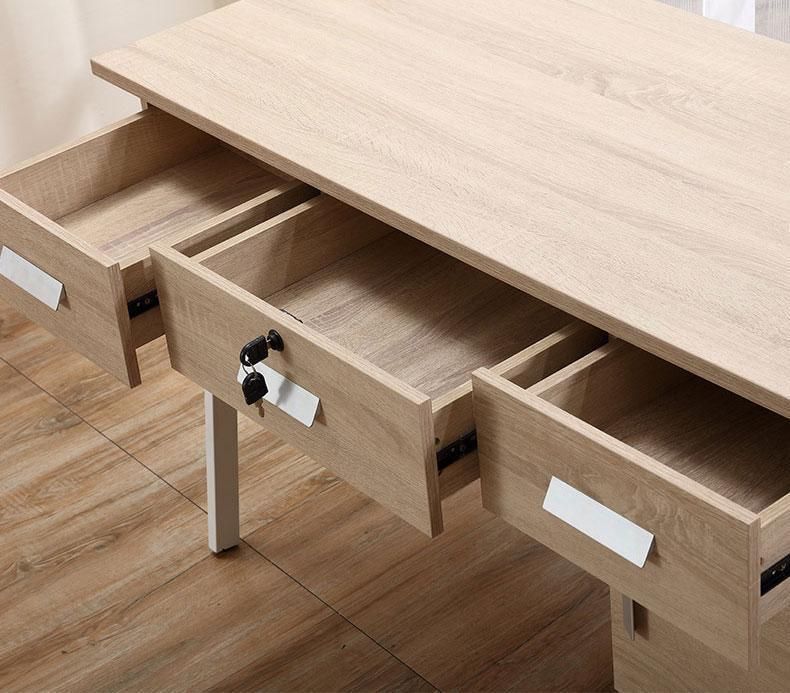 Office Furniture Home Steel Wooden Laptop Study Desk for Sale