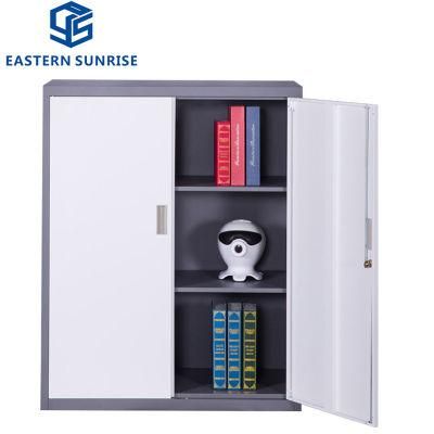 Double Swing Metal Door Document Storage Steel Cabinet for Office/Home/School