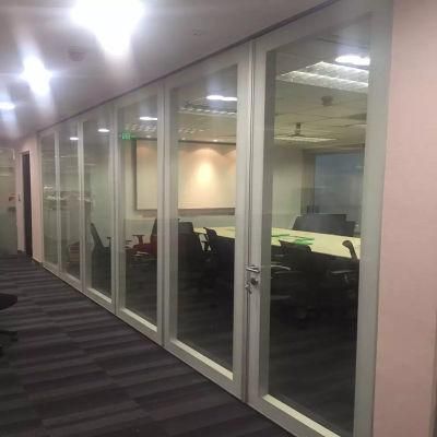 Aluminum Frame Folding Glass Movable Partition Wall