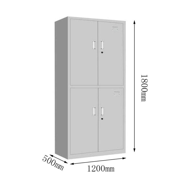 Densen Customized High-Quality Steel/Iron/Metal File Cabinets with Glass Swing Doors Support Mass Purchase