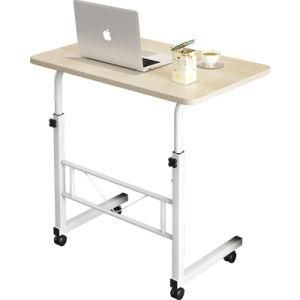 Space Saving Design Computer Desk Simple Laptop Bedside Table