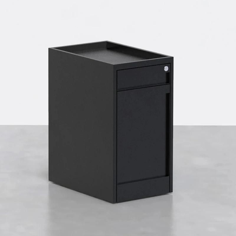 Hidden Casters Movable Filing Storage Mobile Pedestal Cabinet Metal