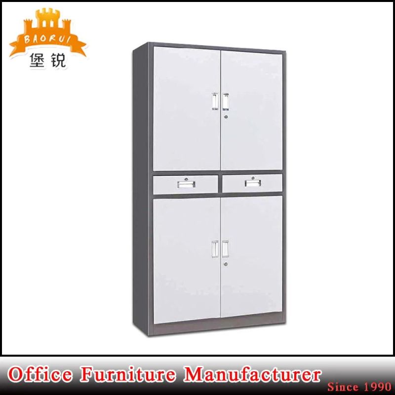4 Door Filing Cabinet with Two Drawers