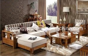 Solid Wood Sofa/Direct Deal/High Quality Wood Frame Living Room Sofa/Cheap Wood Bedroom Sofa Cx-Wsf01