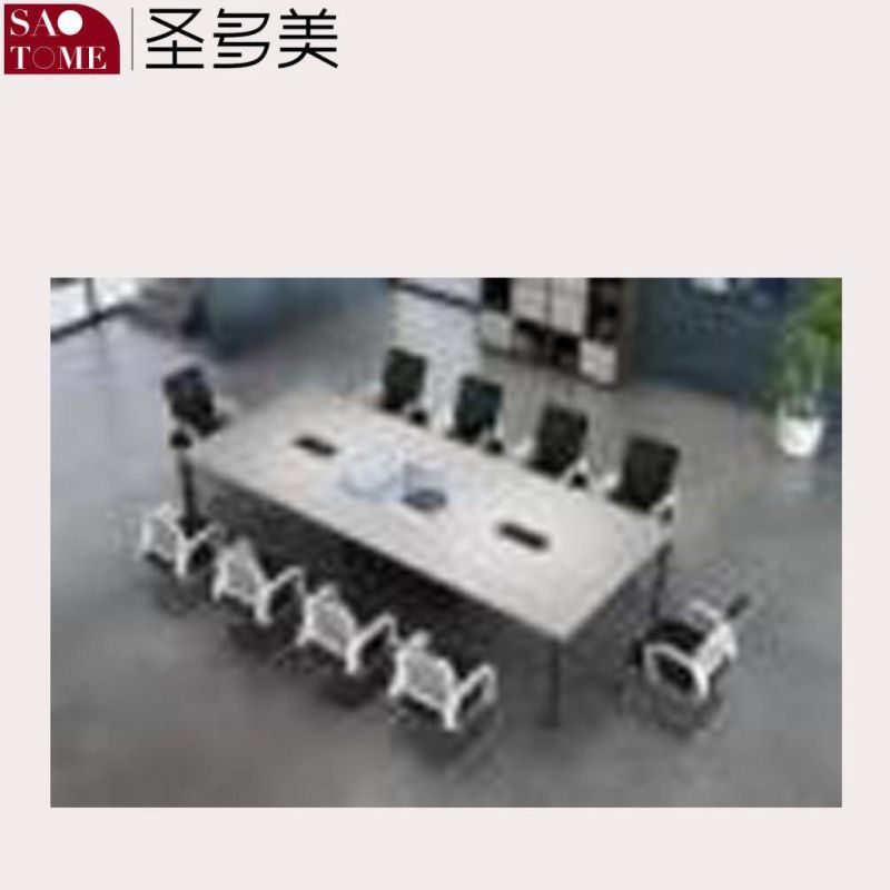 Modern Minimalist Square Negotiating Table Conference Table