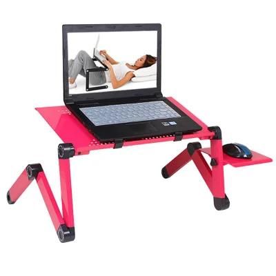 Portable Adjustable Laptop Notebook Table Stand Tray Lazy Foldable Computer Desk