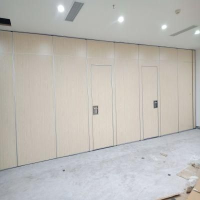Interior Decoration Sliding Folding Room Partition Walls with Melamine Finish