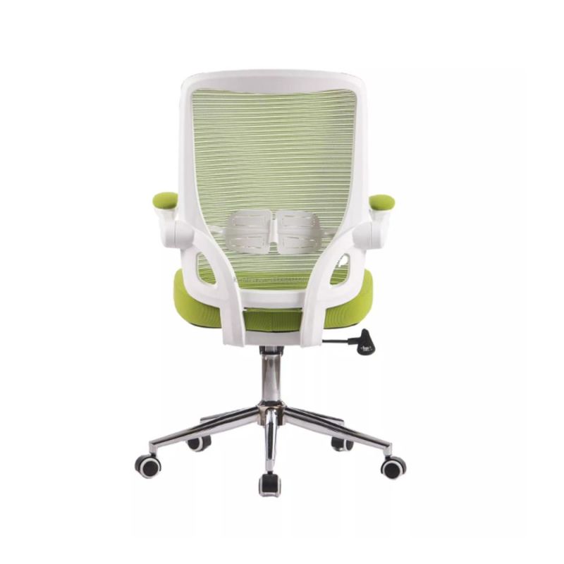 Comfortable Ergonomic Secretary Chairs Mesh Fabric Gas Lifter Office Chair with Wheels