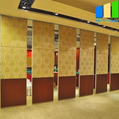 Aluminum Movable Acoustic Wall Partitions Commercial Conference Room Folding Partitions