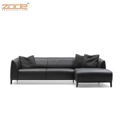 Zode Modern Home/Living Room/Office Furniture Genuine Leather Sectional Sofa L Shaped Set 7 Seater Couch Sofa
