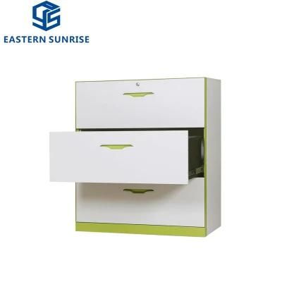 Office Furniture Hot Sale 3 Drawer Lateral Storage File Cabinet