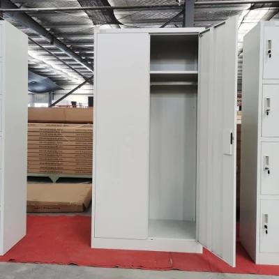 Metal Clothing Storage Steel Wardrobes Metal Iron Cupboard Cabinet