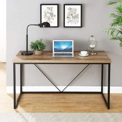 American Simple Steel-Wood Furniture Student Office Writing Desk 0333