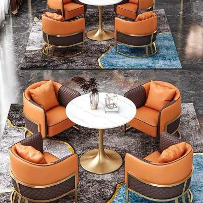 Factory Sale Coffee Shop Hotel Restaurant Office Meet Table Round Metal Bar Table