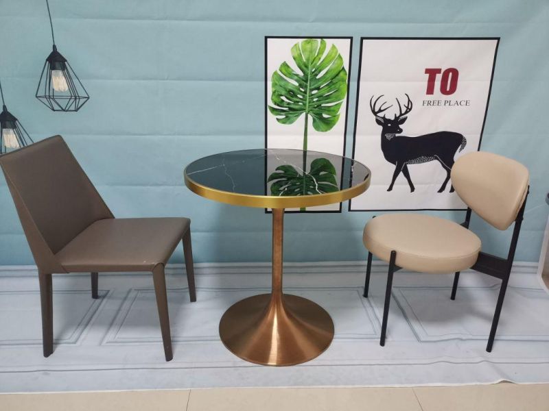Special Design Modern Bar Furniture Metal Frame Coffee Table