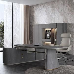 2020 New Arrival Manager Wood Pedestal Desk