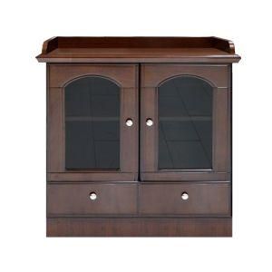 High Quality Modern Design Office Supply Wooden Filing Storage Cabinets with Glass Doors