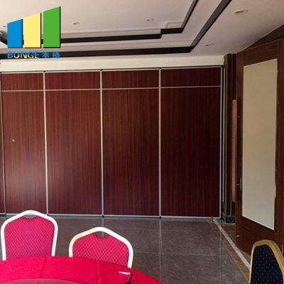 Simple Sound Proof Operable Wall Partition for Auditorium