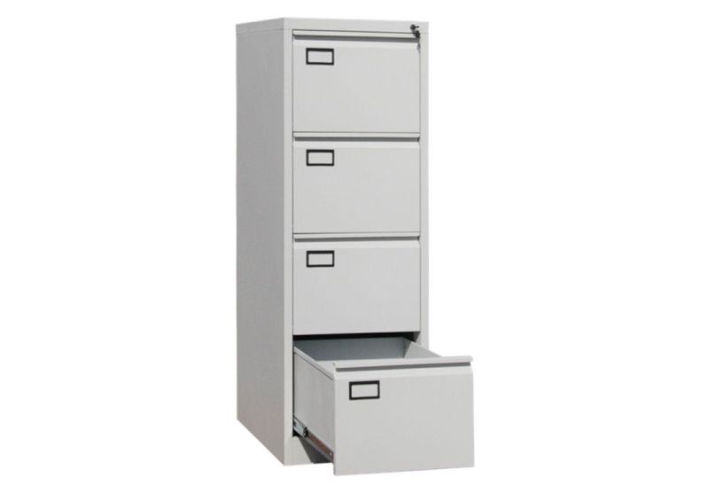 4 Drawer Steel Filing Cabinet Metal Drawer Office/School/
