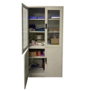 Steel Metal Filling Cabinet and 2 Glass Door File Cabinet for Office