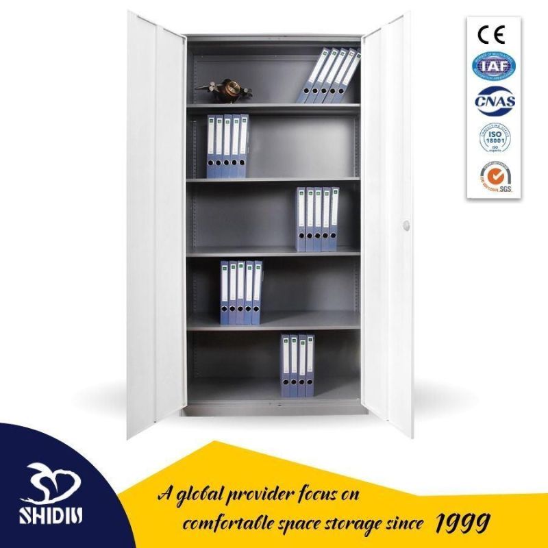 Large Capacity Steel Cabinet Narrow Edge Design Office Cupboard